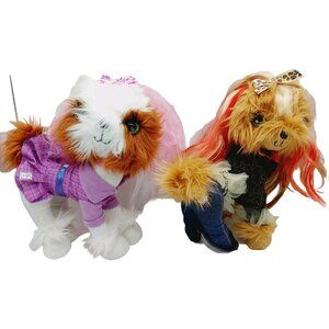 Tini Puppini Dogs Puppy Tisha & Tutu Plush Stuffed Animal Set Of 2 READ